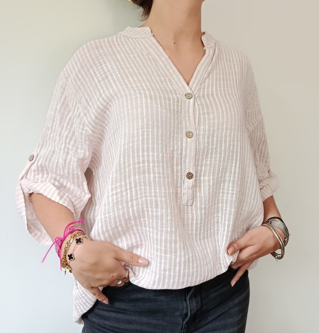 Tunique Lilas Marie Ile de Ré – Image 4